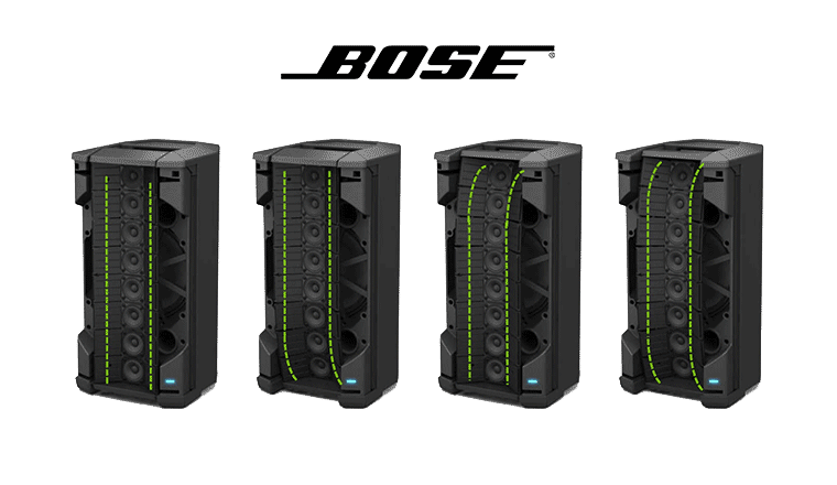 bose f1 model 812: i quattro pattern di copertura