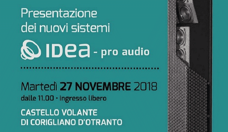 locandina idea pro audio corigliano