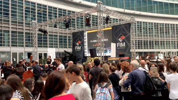 Piazza Città di Lombardia - un'immagine del FIM 2018